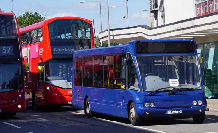 Kingston University Optare Solo YJ57YCH